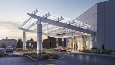 new lobby for Salem Hospital