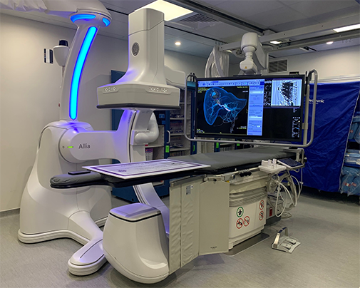 new interventional radiology imaging system